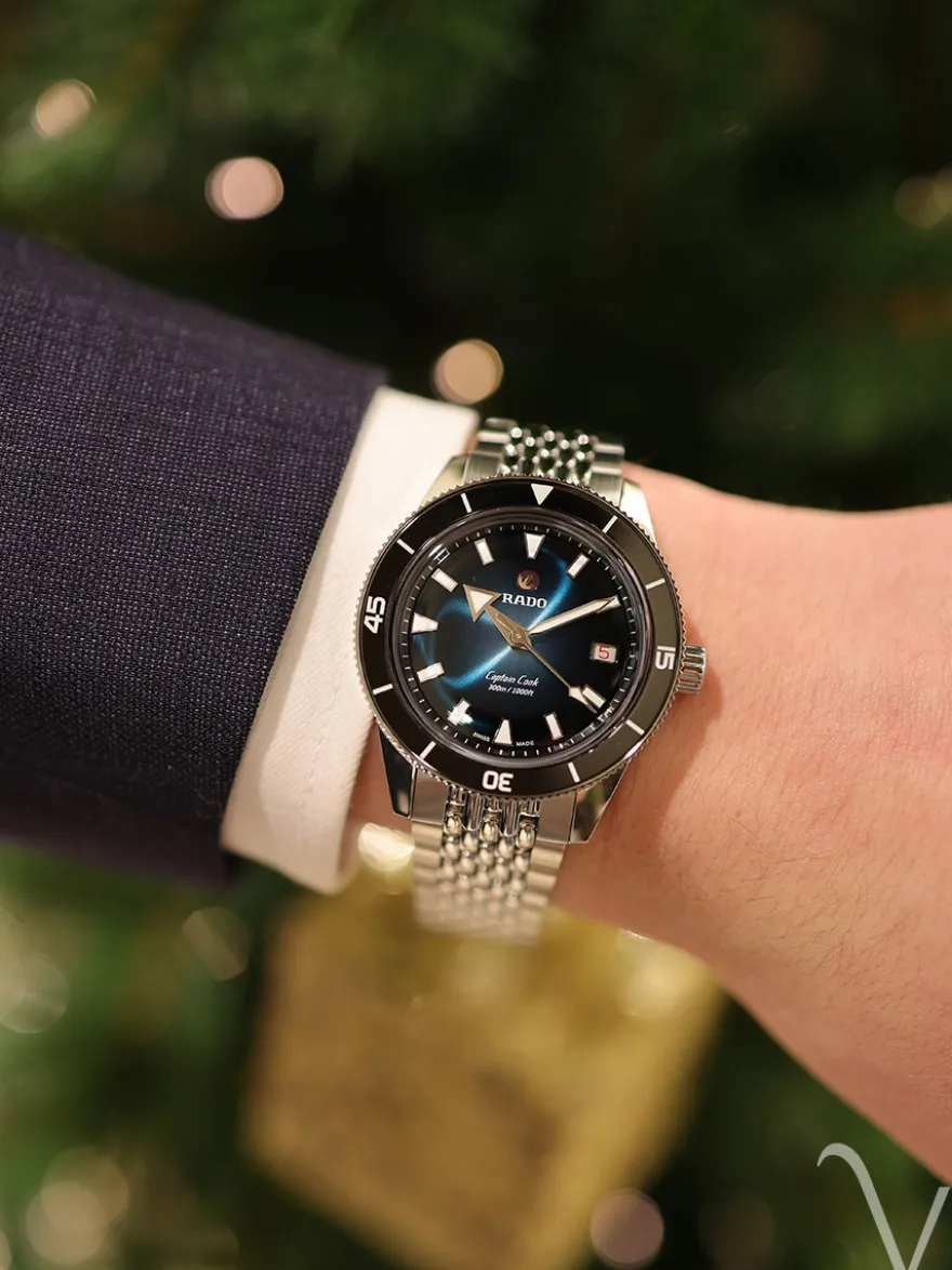 Rado Captain Cook R32223213 + Luxe Cadeau