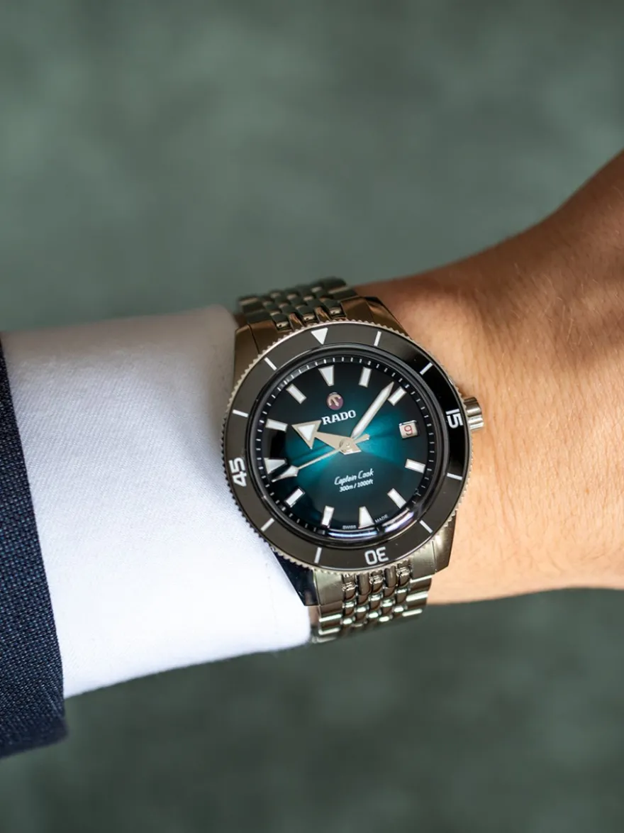 Rado Captain Cook R32223213 + Luxe Cadeau