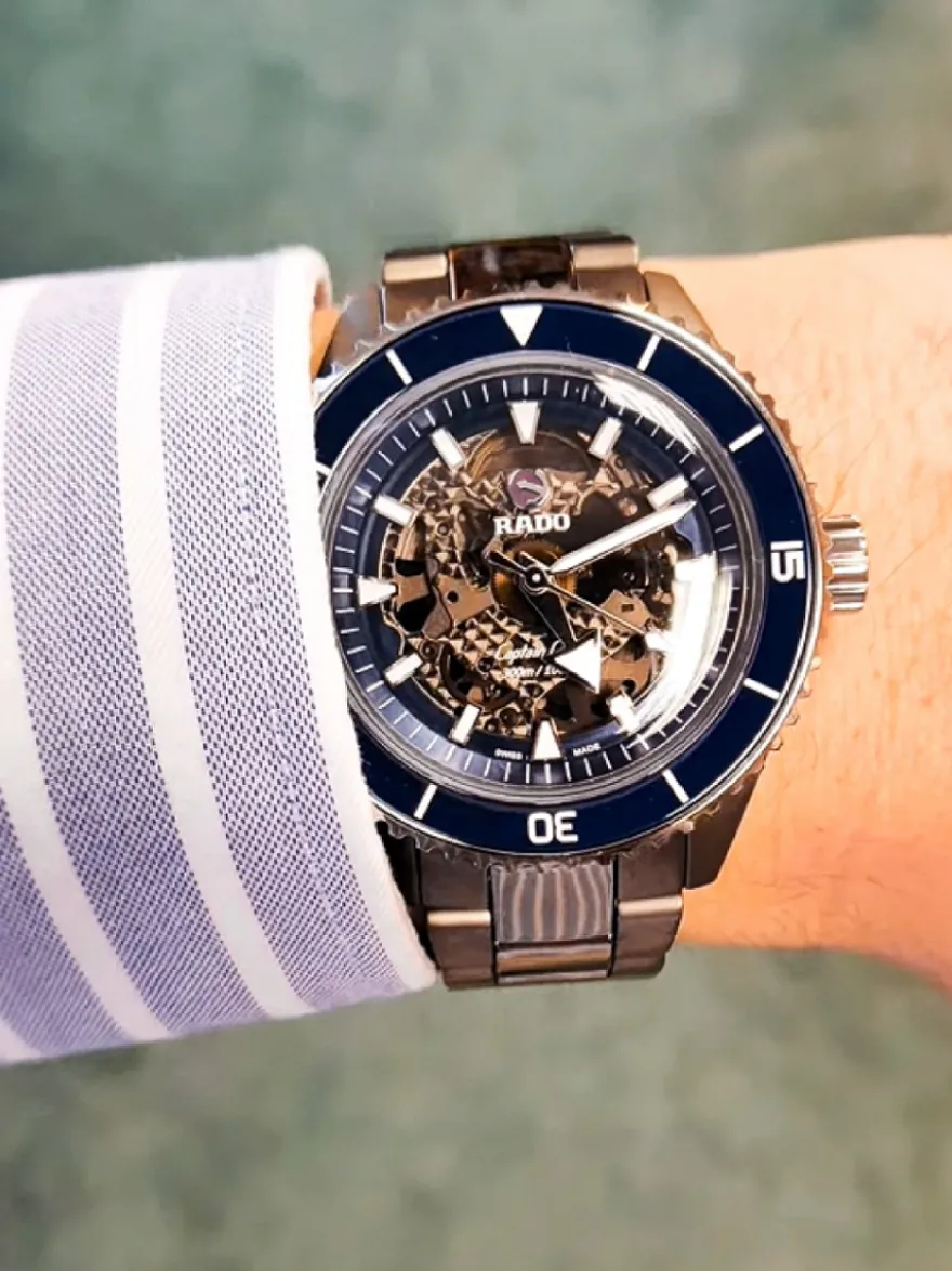 Rado Captain Cook Skeleton horloge R32128202 + Luxe Cadeau