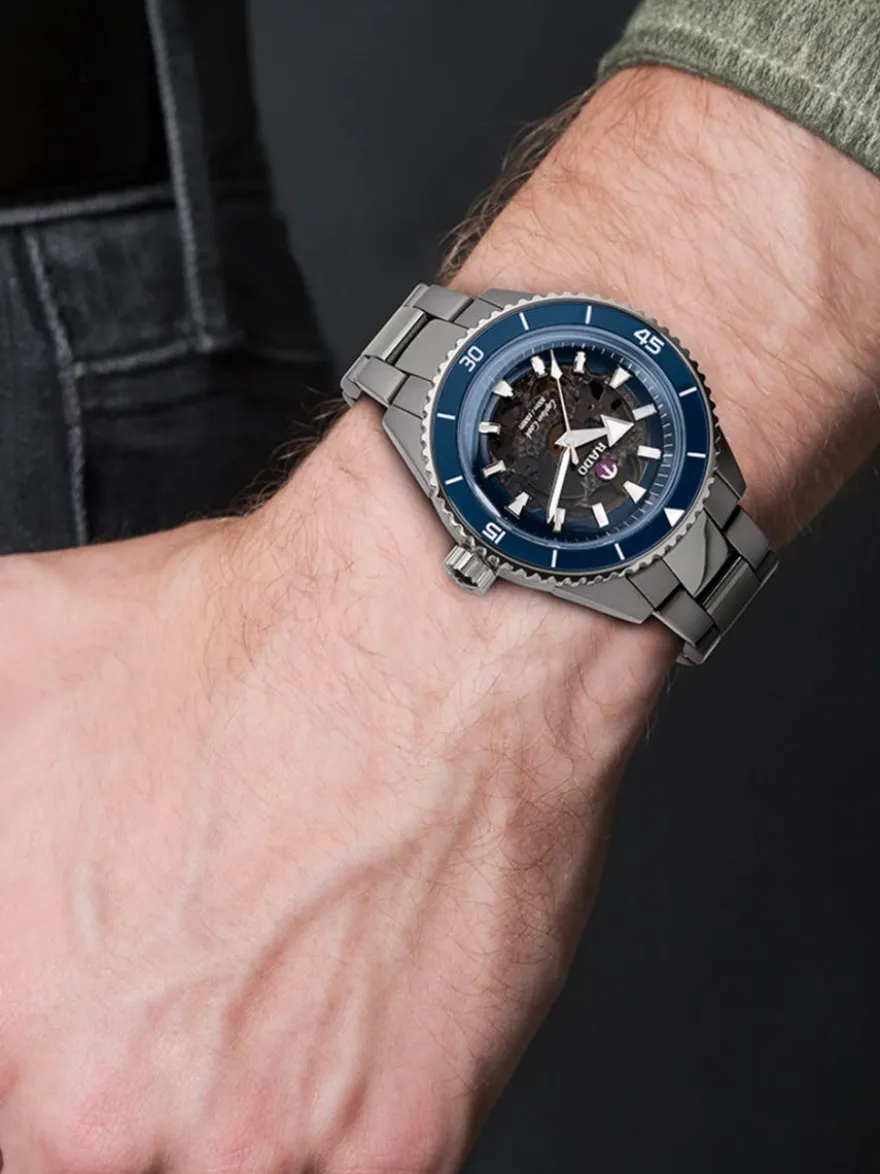Rado Captain Cook Skeleton horloge R32128202 + Luxe Cadeau