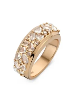 Roos 1835 Eve Collection roségouden ring diamant 1,50crt.