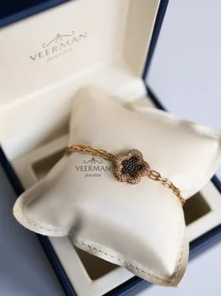 ROOS1835 armband bloem - 108B200BLDBRD