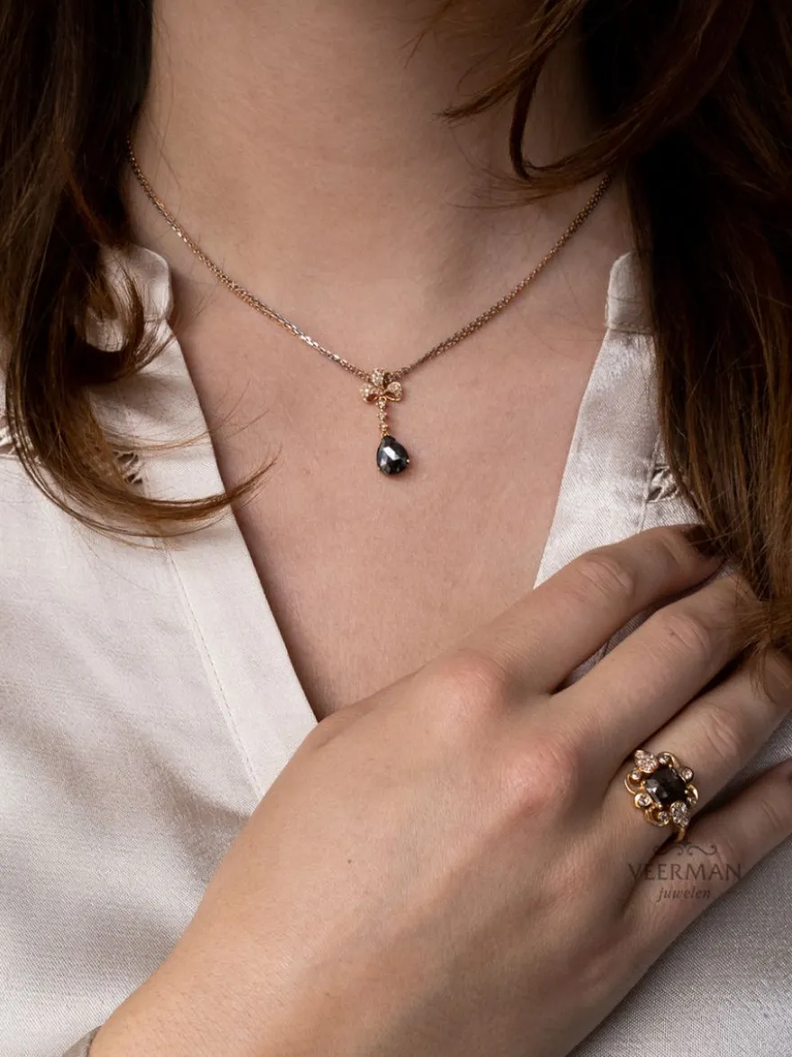 Roos1835 hanger strik diamant | Officieel Dealer