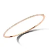 Roségouden bangle met briljant 0,52crt. + Luxe Cadeau
