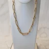 Schakelcollier 18krt geelgoud + Luxe Cadeau