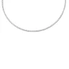 Schitterend witgouden tenniscollier 4.71 crt. + Luxe cadeau