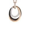 Serenata hanger roségoud met staal + luxe cadeau
