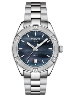 T1019101112100 Tissot PR 100 Sport Chic + Luxe cadeau