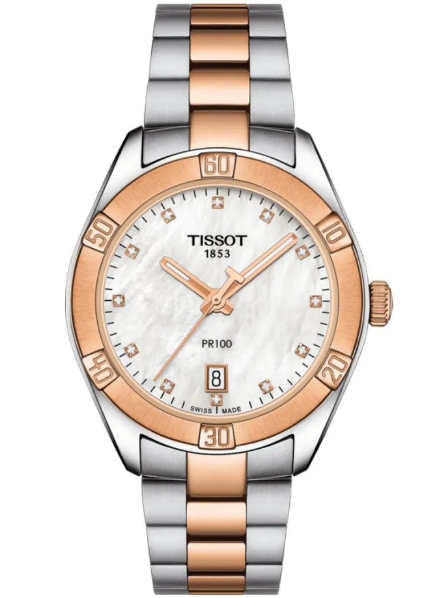 T1019102211600 Tissot PR 100 Sport Chic + Luxe cadeau