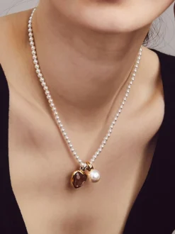 Ti Sento collier met parel 6805PW