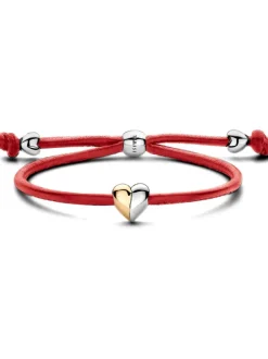 Tirisi Moda Armband Hartje TM2234RE(2T) + Luxe Cadeau