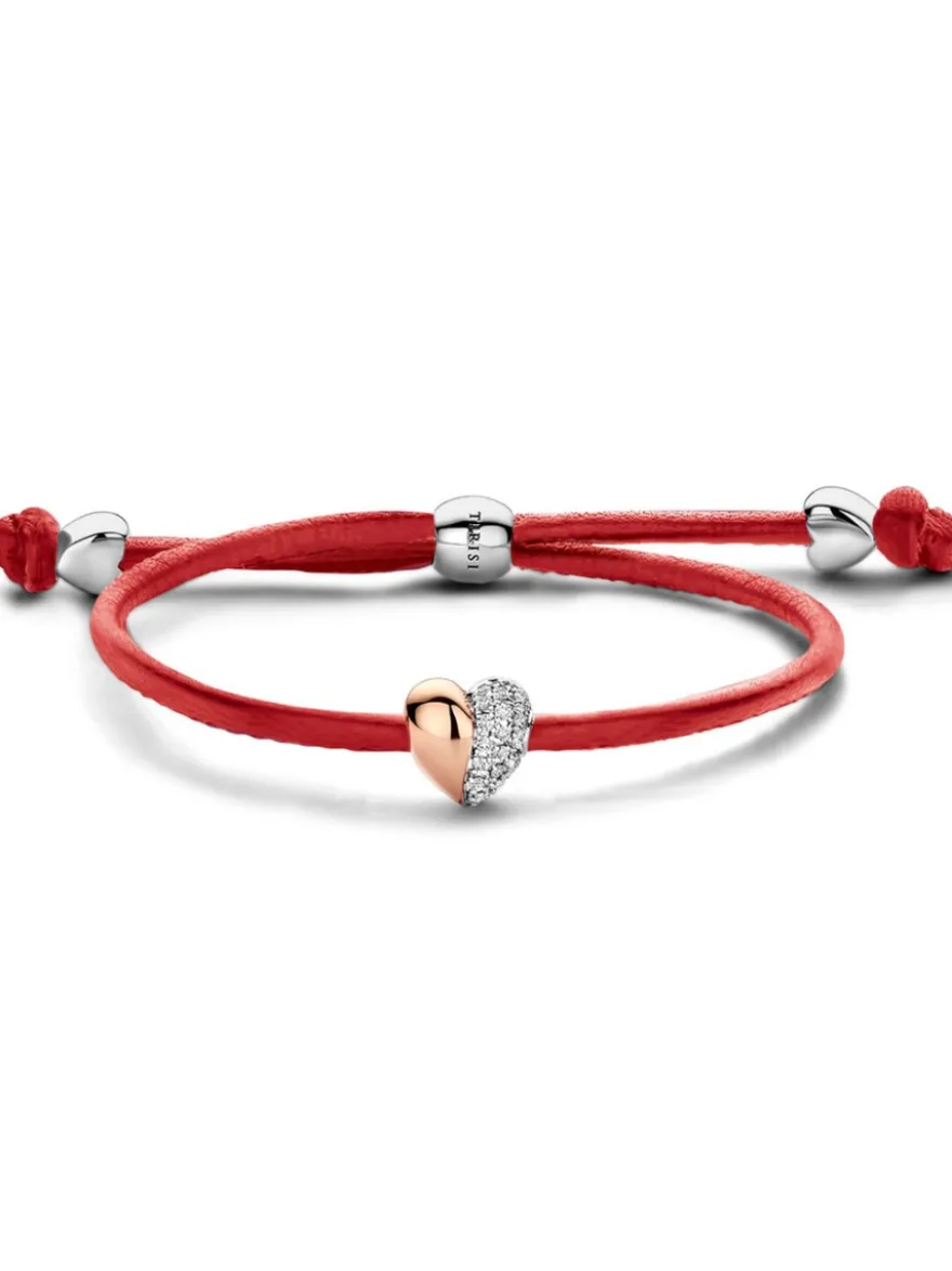 Tirisi Moda Armband Hartje TM2235RE(2P) + Luxe Cadeau