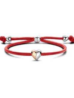 Tirisi Moda Armband Hartje TM2234RE(2P) + Luxe Cadeau