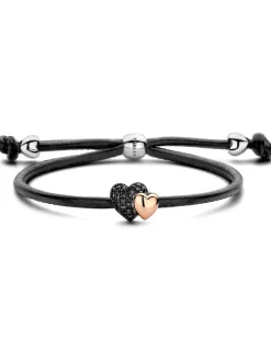 Tirisi Moda Armband Hartje TM2238BL(2P) + Luxe Cadeau