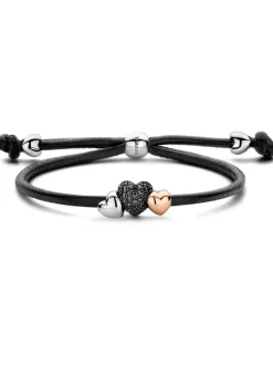 Tirisi Moda Armband Hartje TM2246BL(2P) + Luxe Cadeau