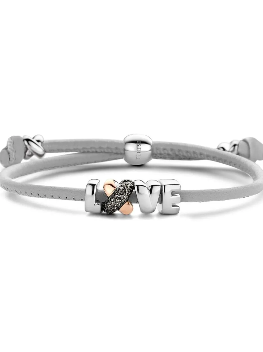 Tirisi Moda armband met markasiet TM2212BG(2P) + Luxe Cadeau