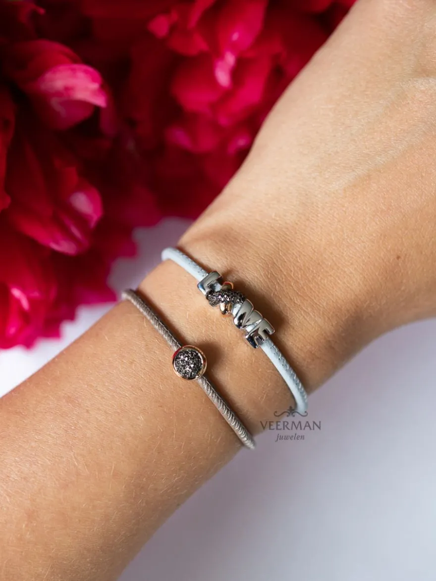 Tirisi Moda armband met markasiet TM2212BG(2P) + Luxe Cadeau