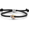 Tirisi Moda Armband vegan tricolor TM2226BL(3T) + Cadeau