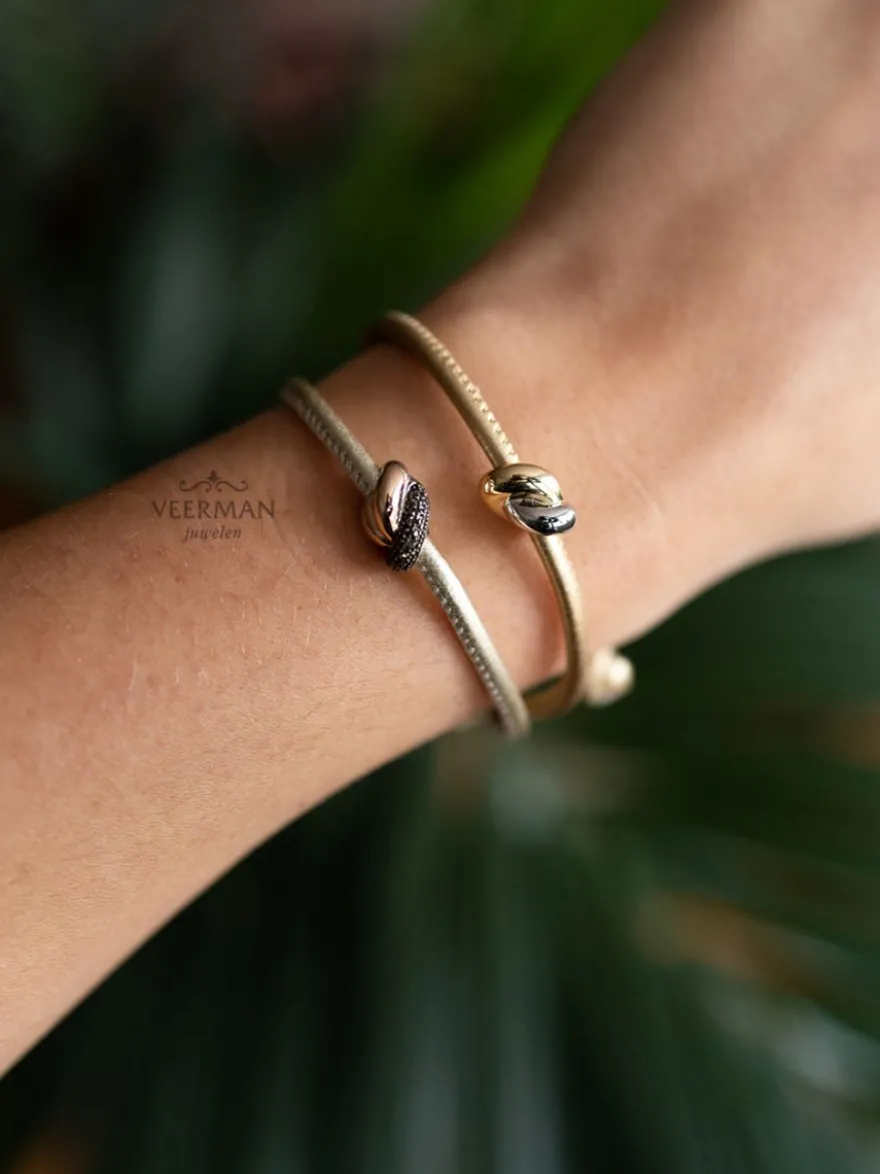 Tirisi Moda Armband vegan TM2219GD(2T) + Luxe Cadeau