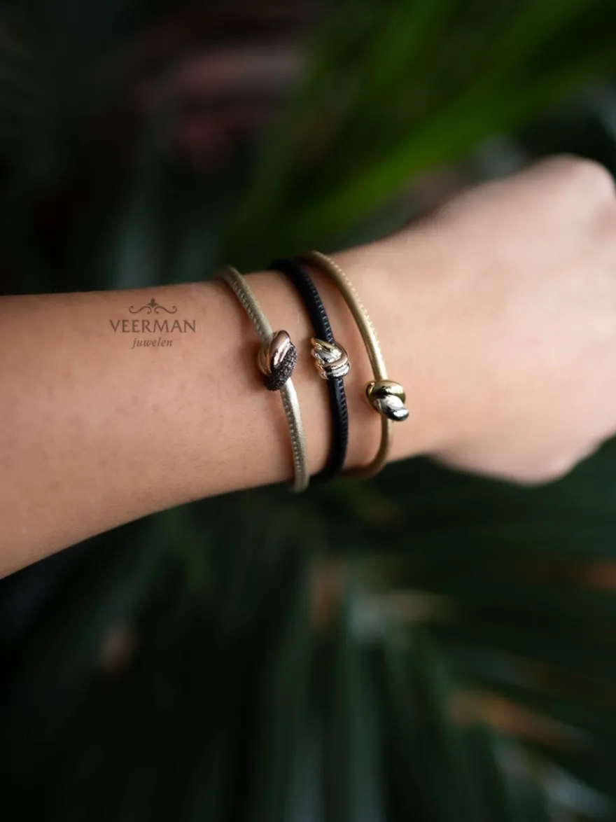 Tirisi Moda Armband vegan TM2219GD(2T) + Luxe Cadeau