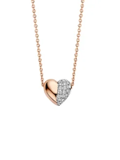 Tirisi Moda Collier hartje met diamant TM3049D(2P)