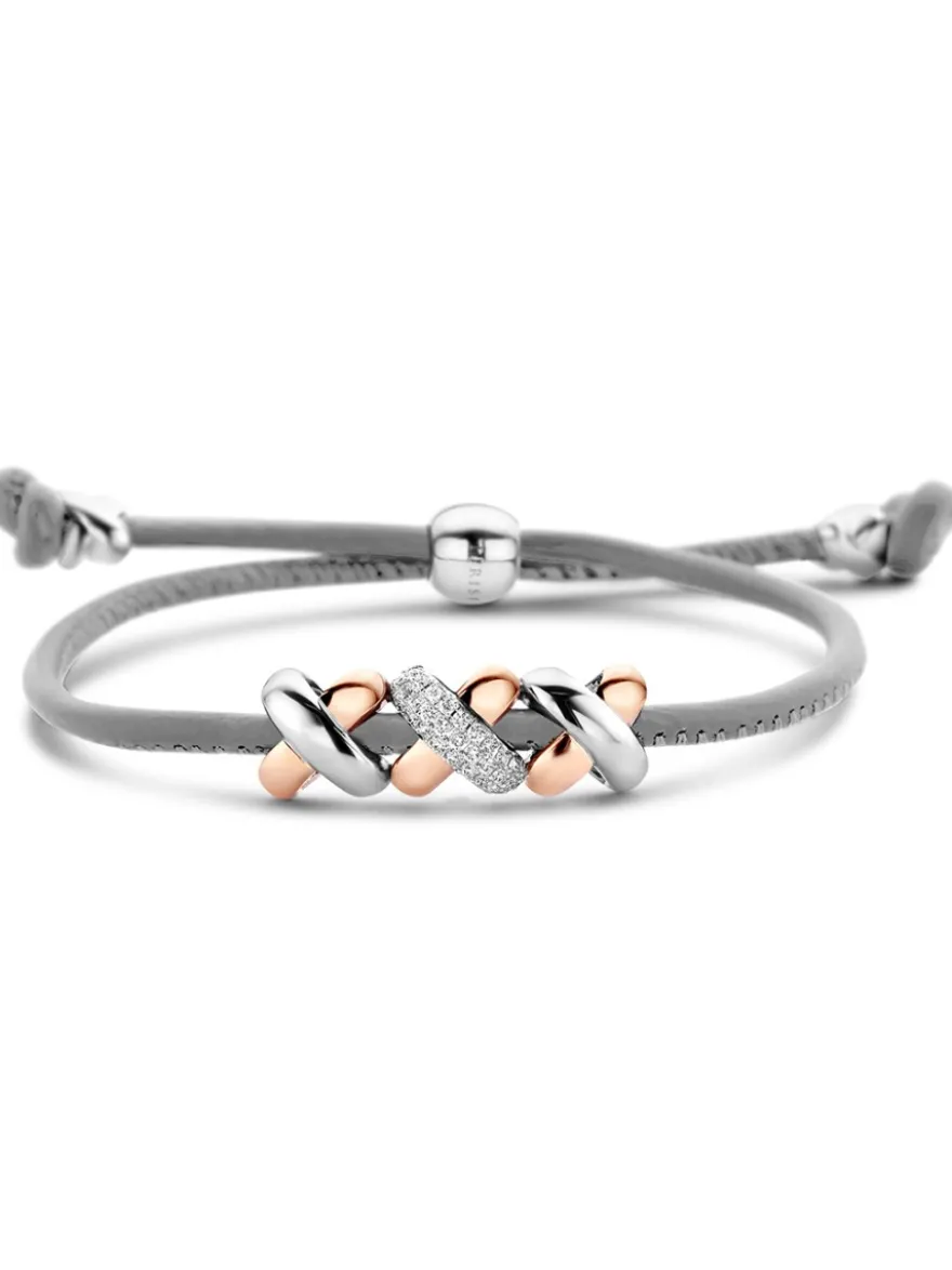 Tirisi Moda Copacabana leren armband TM2172BG(2P)