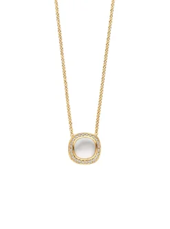 Tirisi Moda Dolce collier witte quartz TM3052WQ(2T) + Luxe Cadeau