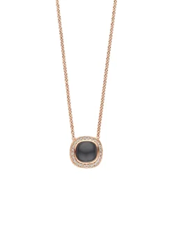 Tirisi Moda Dolce collier met Hematiet TM3052HM(2P) + Luxe cadeau
