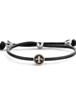 Tirisi Moda Fleur de lis armband TM2203BL(2P) + Luxe Cadeau
