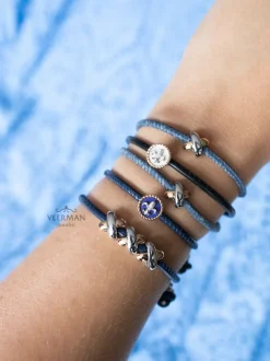 Tirisi Moda Fleur de lis Armband TM2206NA(2P) + Luxe Cadeau