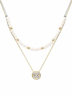 Tirisi Moda Iconic collier parels TM3051PW(2T) + Luxe Cadeau