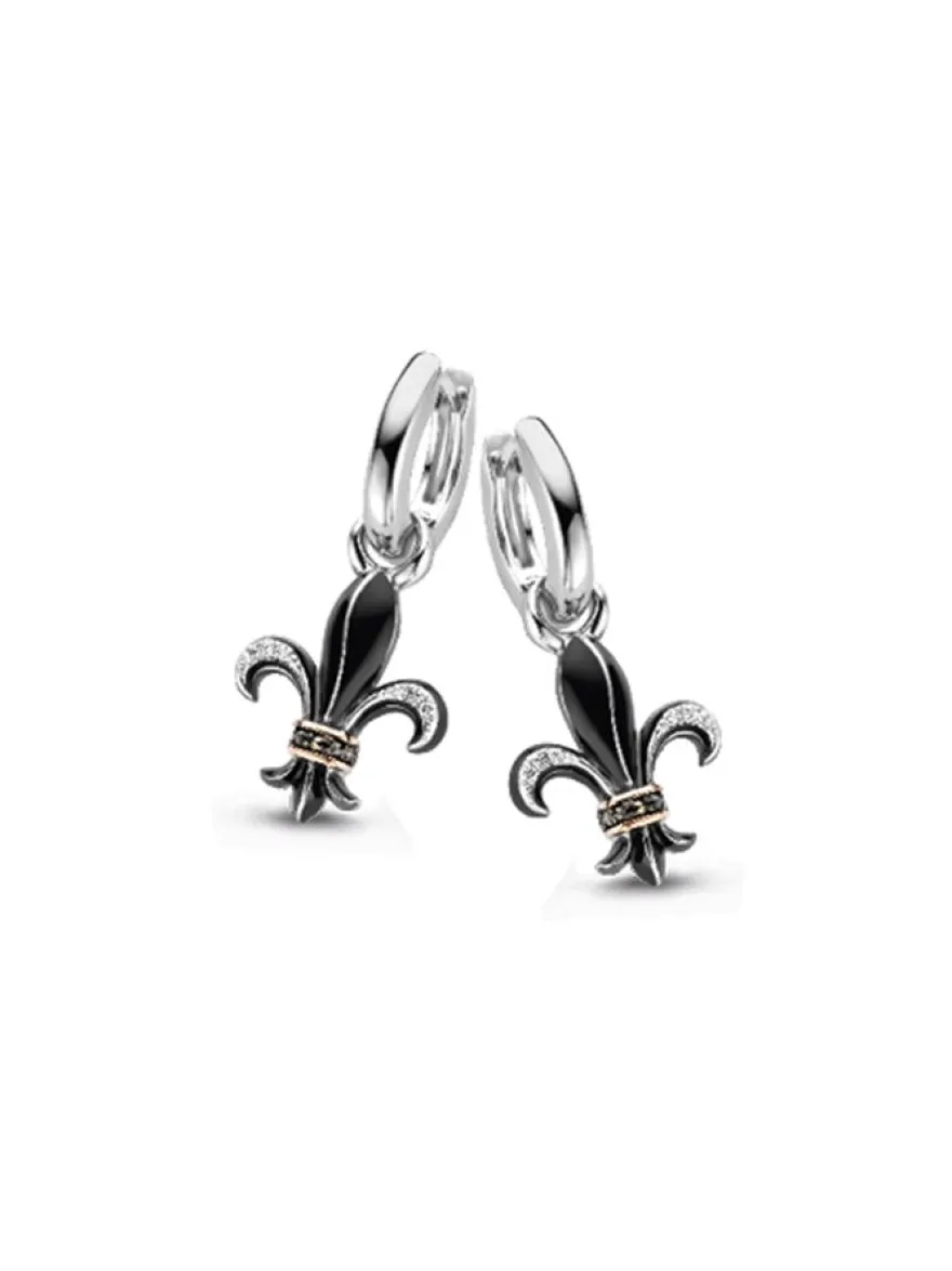 Tirisi Moda Oorsieraad Fleur de lis TM7078BL(2P)