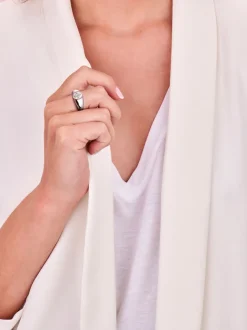 Tirisi Moda ring Fleur de lis TM1106WM(2P) | SALE