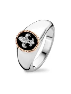 Tirisi Moda ring Fleur de lis TM1106ON(2P) + Luxe Cadeau