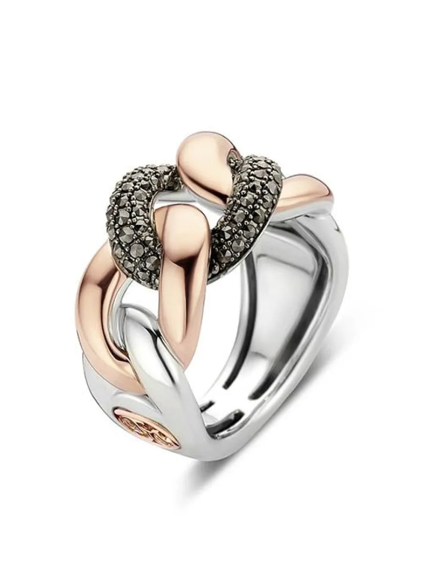 Tirisi Moda Ring Markasiet TM1098M(2P) + Luxe Cadeau