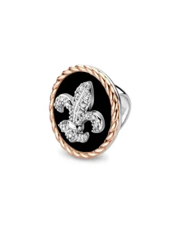 Tirisi Moda schuifje Fleur de lis TM6166ON(2P) + Luxe Cadeau
