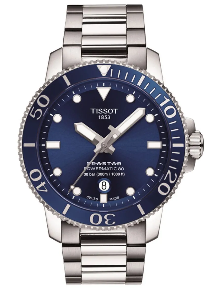 Tissot Seastar 1000 Powermatic 80 T1204071104103 + Cadeau