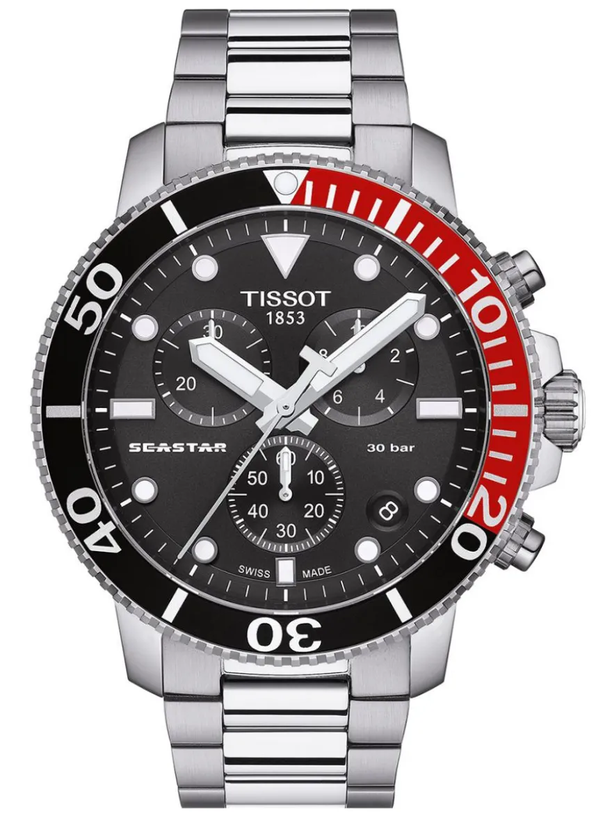 Tissot Seastar 1000 Quartz Chronograaf horloge T120.417.11.051.01 + Luxe Cadeau