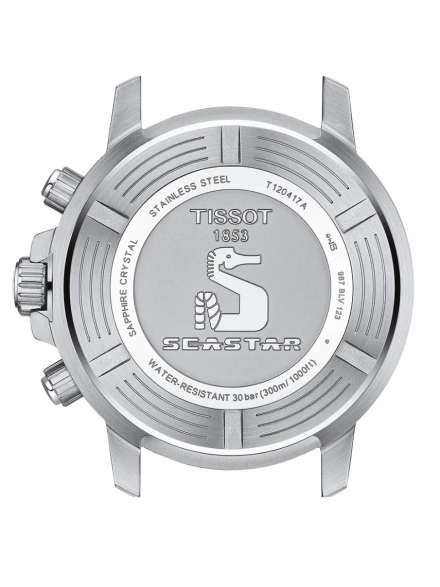 Tissot Seastar 1000 Quartz Chronograaf horloge T120.417.11.051.01 + Luxe Cadeau