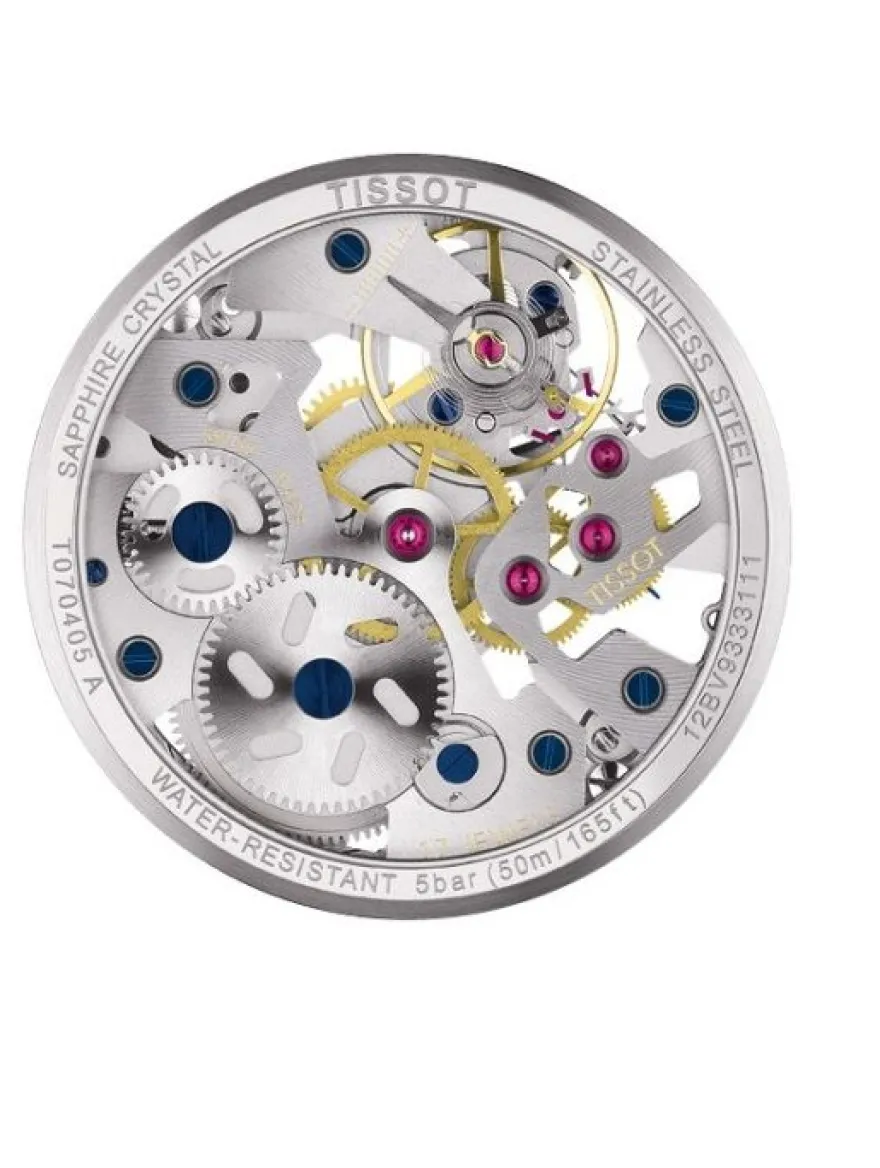 Tissot Squelette T0704051641100 | Bestel online