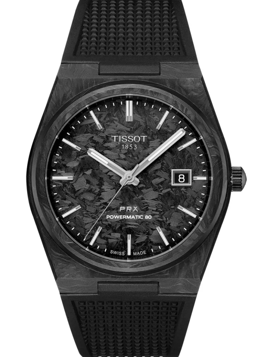 Tissot T-Classic PRX Carbon T1379079720100 + Luxe Cadeau