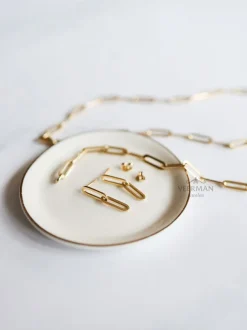 Veerman Juwelen Geelgouden Schakelarmband + Luxe Cadeau
