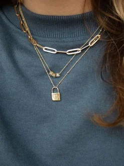 Veerman Juwelen Gouden schakelcollier + Luxe Cadeau