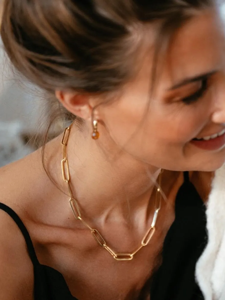 Veerman Juwelen Gouden schakelcollier + Luxe Cadeau