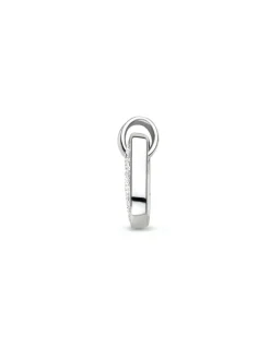 Witgouden hanger met strakke pavé zetting 0,28crt.