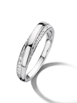 Witgouden ring diamant + Luxe cadeau