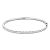 Witgouden slavenarmband met briljant 0,96crt. + Luxe Cadeau