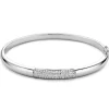 Witgouden slavenarmband met briljant 0,72crt. + Luxe Cadeau