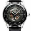 Zeppelin Captains Line Open Heart Automatic 8664-2
