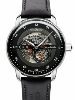 Zeppelin Captains Line Open Heart Automatic 8664-2